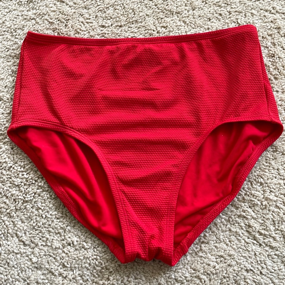 High Waisted Swim Bottoms